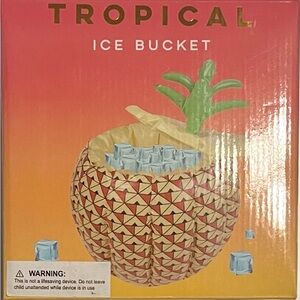 Tropical Pineapple Ice Bucket Cold-resistant Inflatable Swimming Pool Outdoors